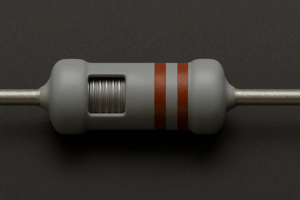 مقاومت فیلم اکسید فلزی (Metal Oxide Film Resistor)