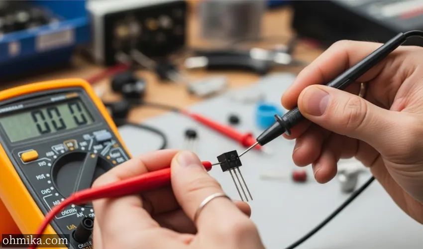 تشخیص پایههای ترانزیستور